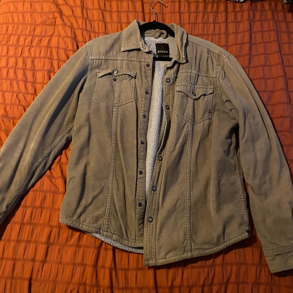 Prana Men's Tan Shirt Jacket